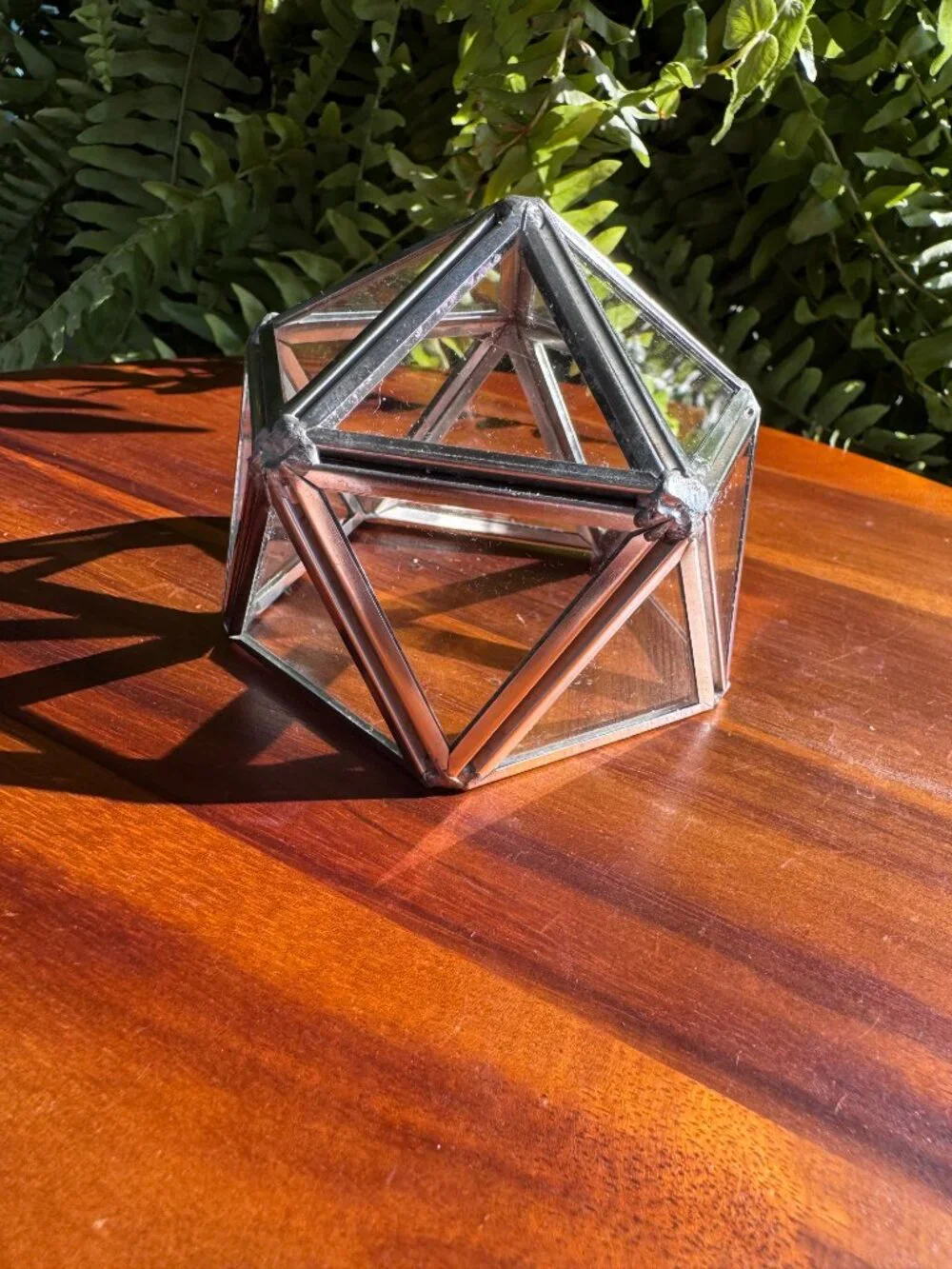 Geometric Glass Terrarium 3 Inch Mini Succulent Planter Air Plant Holder Crystal